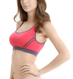 Load image into Gallery viewer, Coral / S Super High Impact Incredible Sexy Sport Wire Free Padded Work Out Sport Bra The Orange Tags
