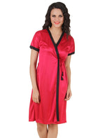 Load image into Gallery viewer, Luna Plus Size Satin Robe The Orange Tags
