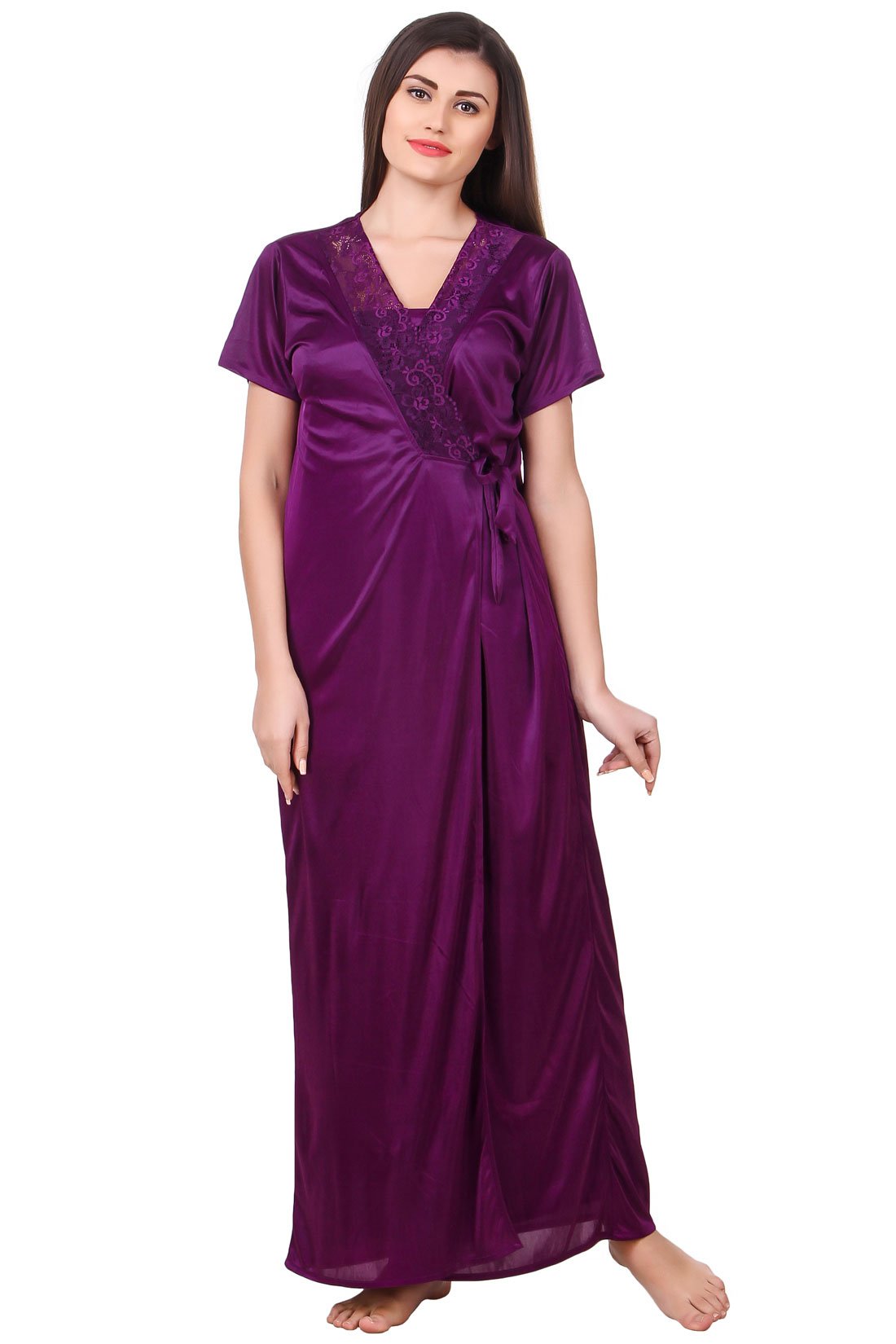 Madison Plus size Nightgown and Robe Set Clearance The Orange Tags