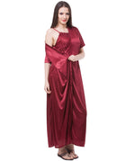 Charger l&#39;image dans la galerie, Aria Satin Nightdress and Robe Clearance The Orange Tags
