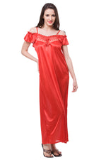 Load image into Gallery viewer, Sophia Vintage Satin Nightdress The Orange Tags
