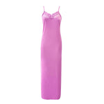 Load image into Gallery viewer, Pink / One Size Pretty You Lace Long Cami Nightdress The Orange Tags
