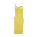 Načíst obrázek do prohlížeče Galerie, Yellow / One Size Pretty You Solid Print Short Cami Nightdress The Orange Tags
