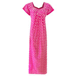 Afbeelding in Gallery-weergave laden, Pink / XL Plus Size 100% Cotton Nightdress The Orange Tags
