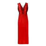 Load image into Gallery viewer, Satin Nightie with Long Robe The Orange Tags
