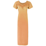 Charger l&#39;image dans la galerie, Stone / 12-16 Cotton Blend Comfy Jersey Nightdress The Orange Tags
