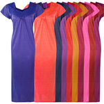 Load image into Gallery viewer, Cotton-Rich Jersey Long Cotton Nightdress The Orange Tags
