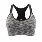 Load image into Gallery viewer, Black / L Super High Impact Incredible Sexy Sport Wire Free Padded Work Out Sport Bra Wr50 The Orange Tags
