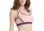 Load image into Gallery viewer, Baby Pink / S Super High Impact Incredible Sexy Sport Wire Free Padded Work Out Sport Bra The Orange Tags
