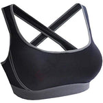 Load image into Gallery viewer, Black / S Super High Impact Incredible Sexy Sport Wire Free Padded Work Out Sport Bra The Orange Tags
