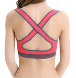 Load image into Gallery viewer, Super High Impact Incredible Sexy Sport Wire Free Padded Work Out Sport Bra The Orange Tags
