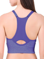 Load image into Gallery viewer, Blue / L Super High Impact Incredible Sexy Sport Wire Free Padded Work Out Sport Bra Wr50 The Orange Tags
