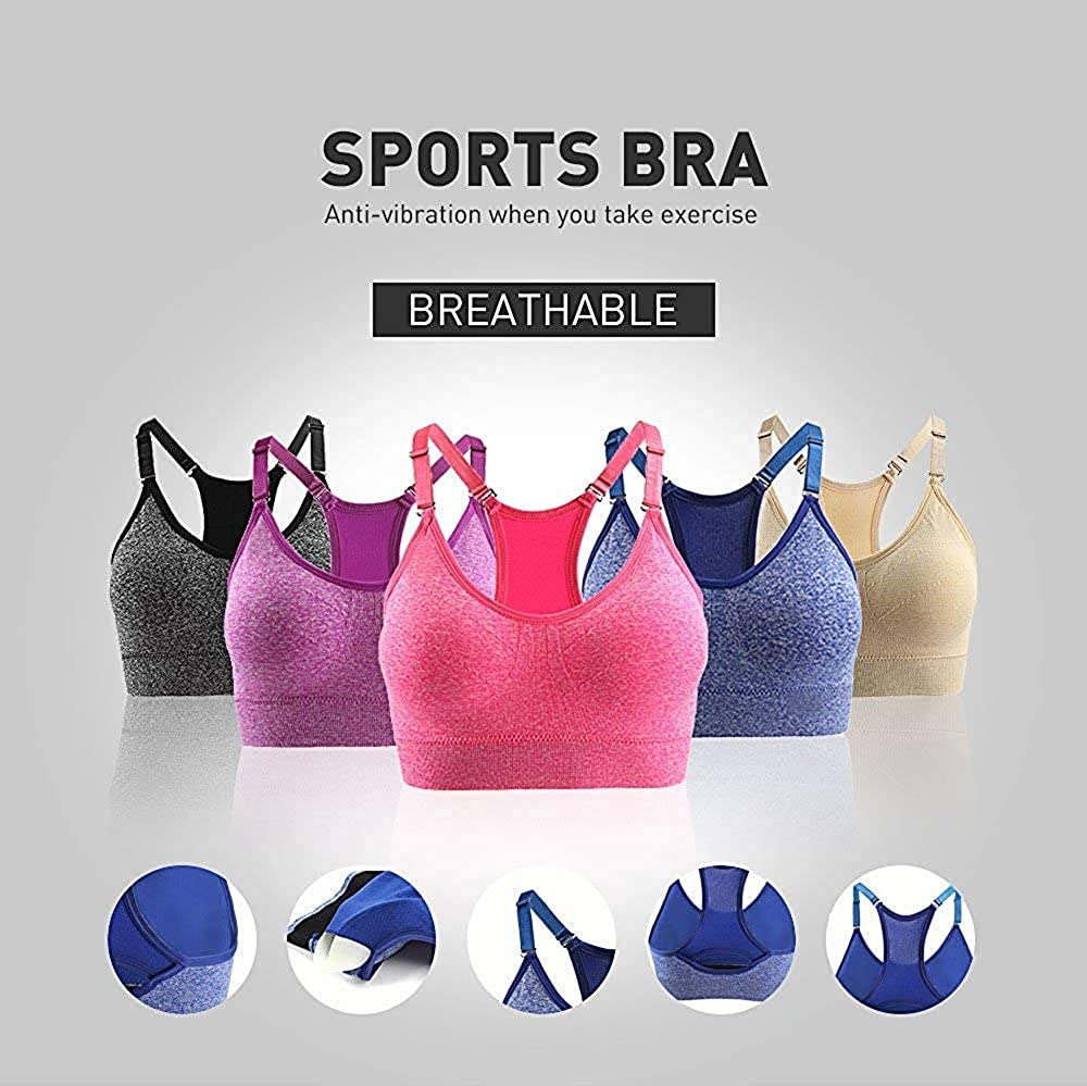 Super High Impact Incredible Sexy Sport Wire Free Padded Work Out Sport Bra Wr50 The Orange Tags