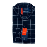 Load image into Gallery viewer, Men&#39;s Pure Soft Cotton Full Sleeve Slim Fit Check Shirt | Casual Office Partywear Workwear The Orange Tags
