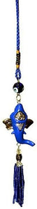 23cm Turkish Oval Blue Evil Eye Amulet Wall Hanging Decor Blessing Protection The Orange Tags