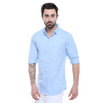 Charger l&#39;image dans la galerie, Men&#39;s Long Sleeve Dress Shirt Solid Slim Fit Casual Business Button Up Formal Shirts with Pocket The Orange Tags
