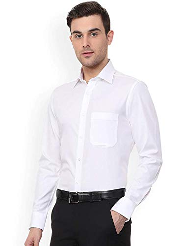 Men's Regular Fit Formal Long Sleeve Casual Business Party Dress Shirts with Chest Pocket The Orange Tags